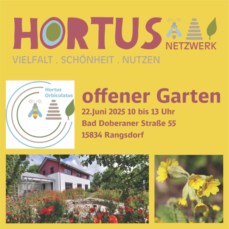 Hortus – offener Garten
